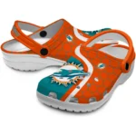 miami-dolphins-hexagon-grid-clogs-best-selling