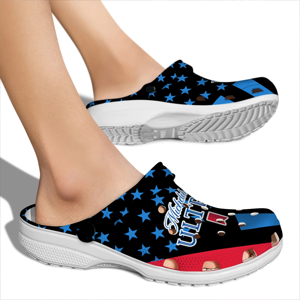 michelob-ultra-stars-scatter-black-blue-clogs-fashion-forward-hey-clogs.webp
