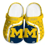 michigan-wolverines-hexagon-grid-clogs-best-selling
