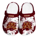 minnesota-golden-gophers-splatter-graphics-clogs-best-selling