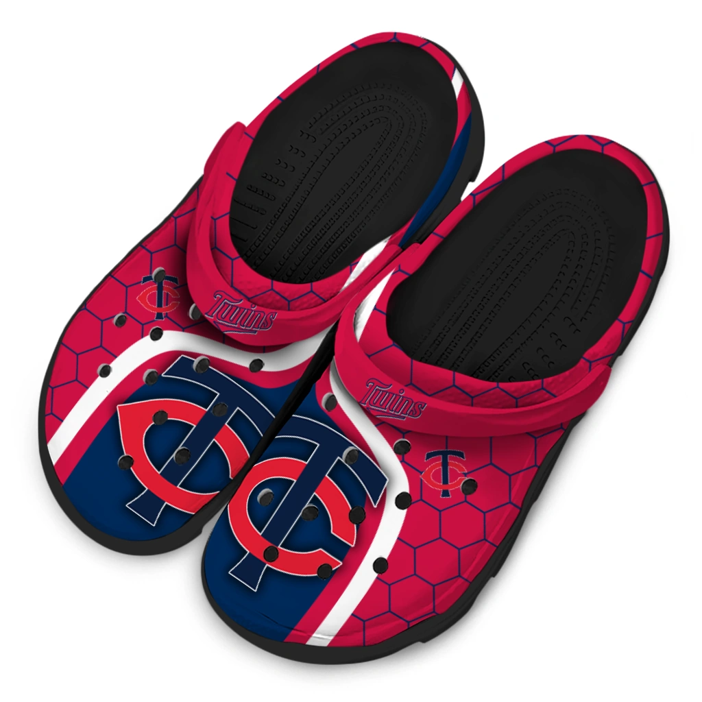 minnesota-twins-hexagon-grid-clogs-latest-model