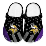minnesota-vikings-stellar-stripes-theme-clogs-best-selling