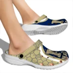 navy-midshipmen-hexagon-grid-clogs-best-selling
