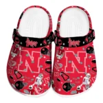 nebraska-cornhuskers-football-icons-clogs-best-selling