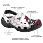 new-mexico-state-aggies-hexagon-grid-clogs-best-selling