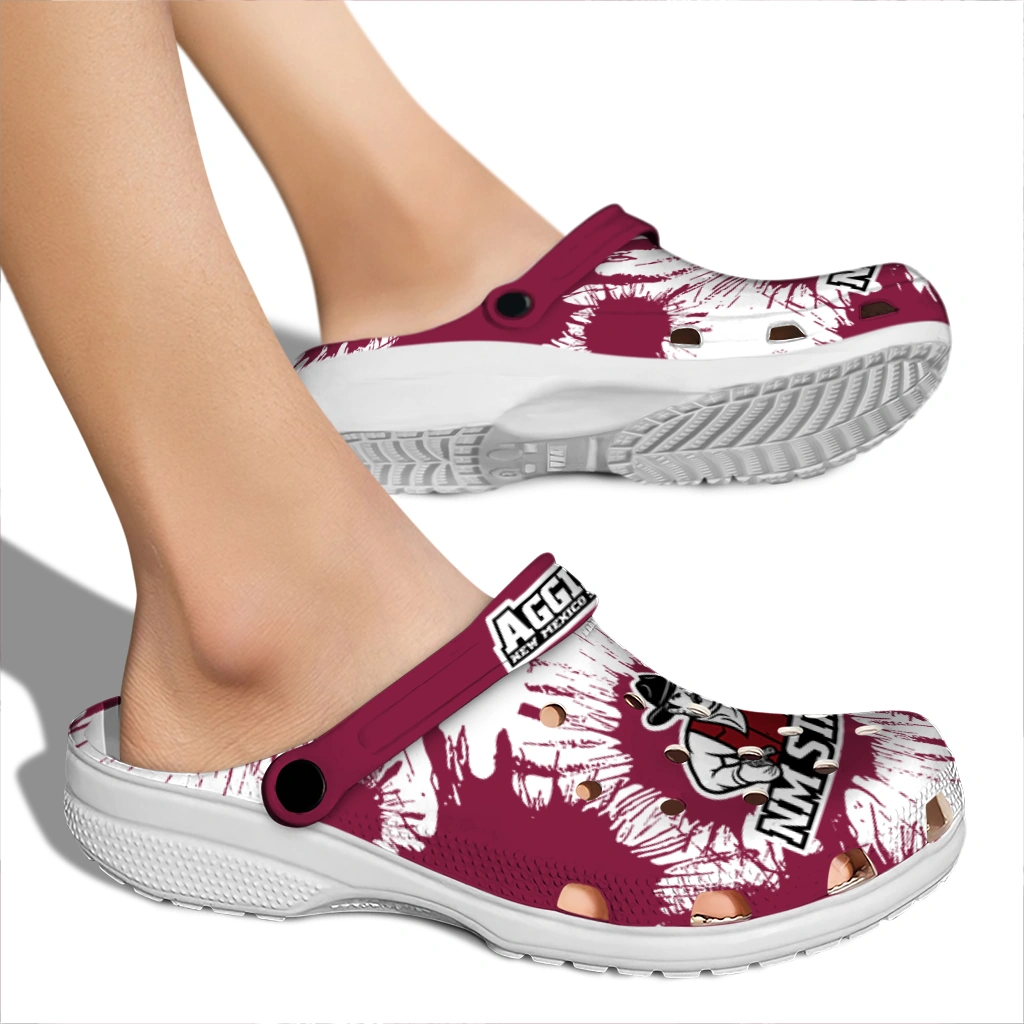 new-mexico-state-aggies-splatter-graphics-clogs-fashion-forward