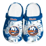 new-york-islanders-splatter-graphics-clogs-best-selling