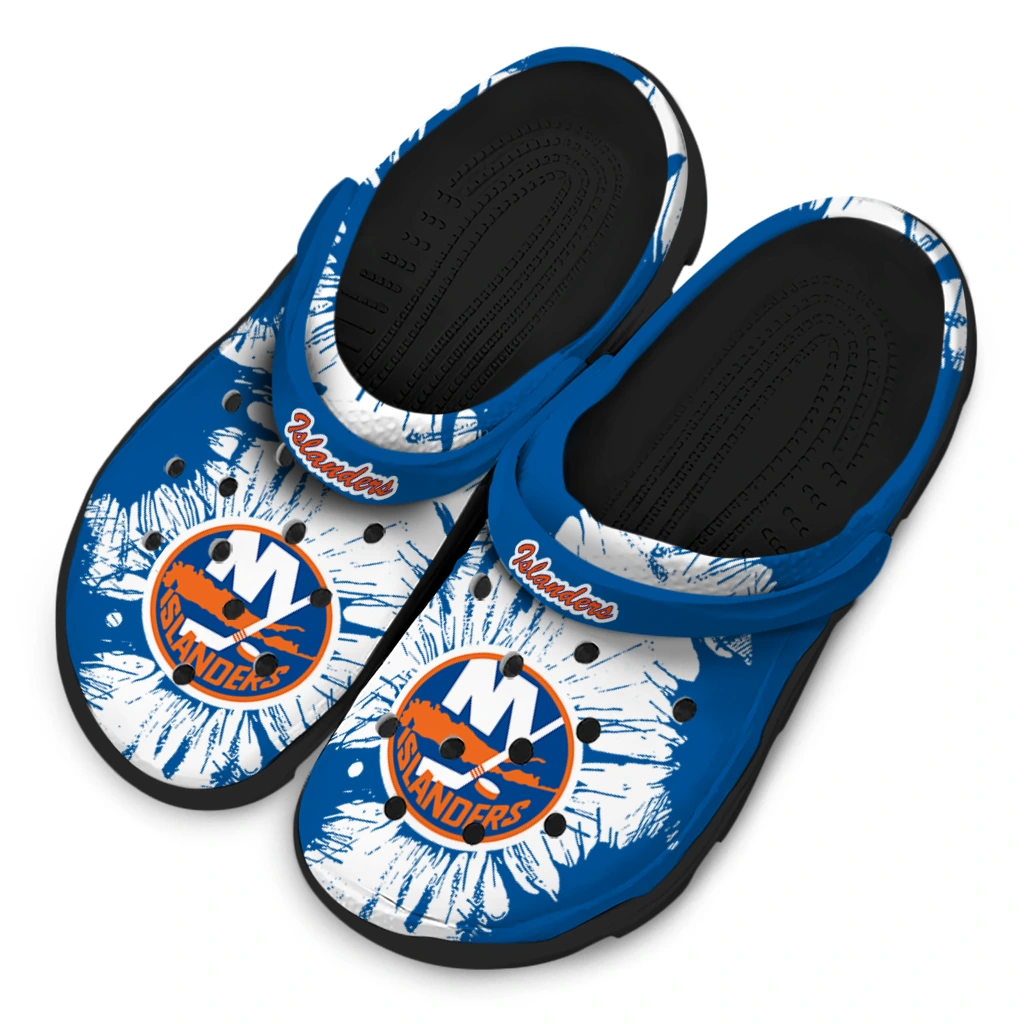 new-york-islanders-splatter-graphics-clogs-latest-model