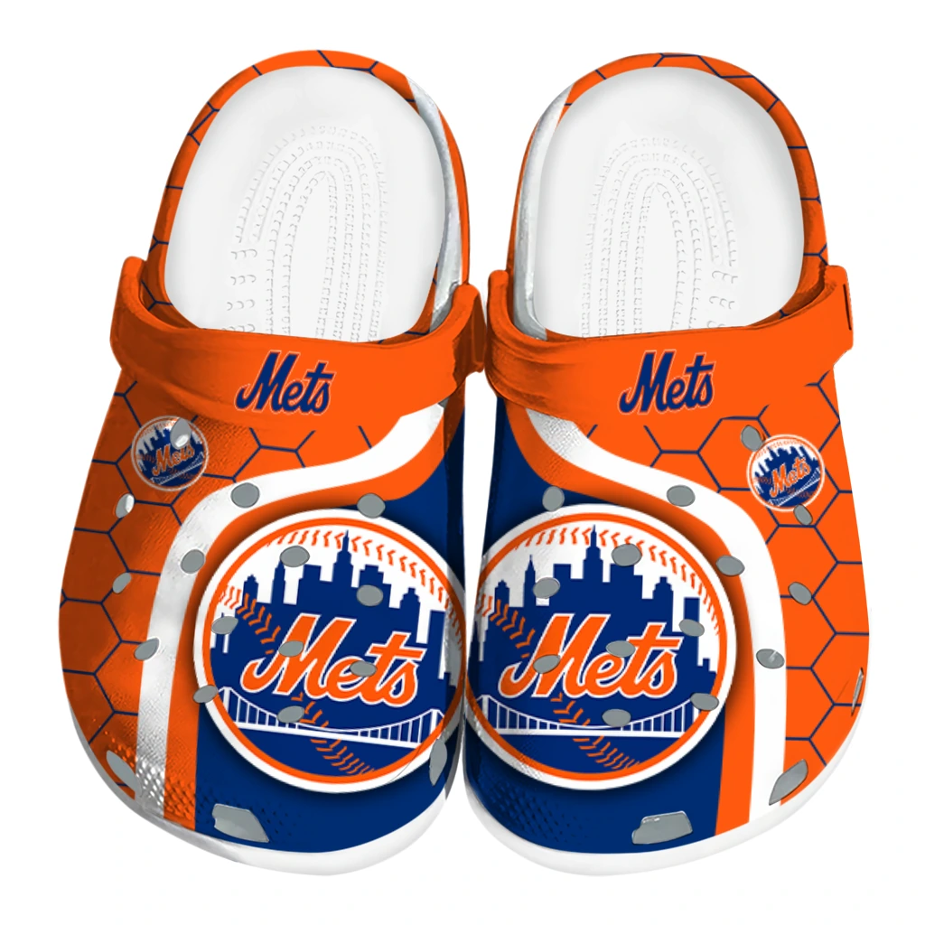 new-york-mets-hexagon-grid-clogs-best-selling new york mets hexagon grid clogs best selling
