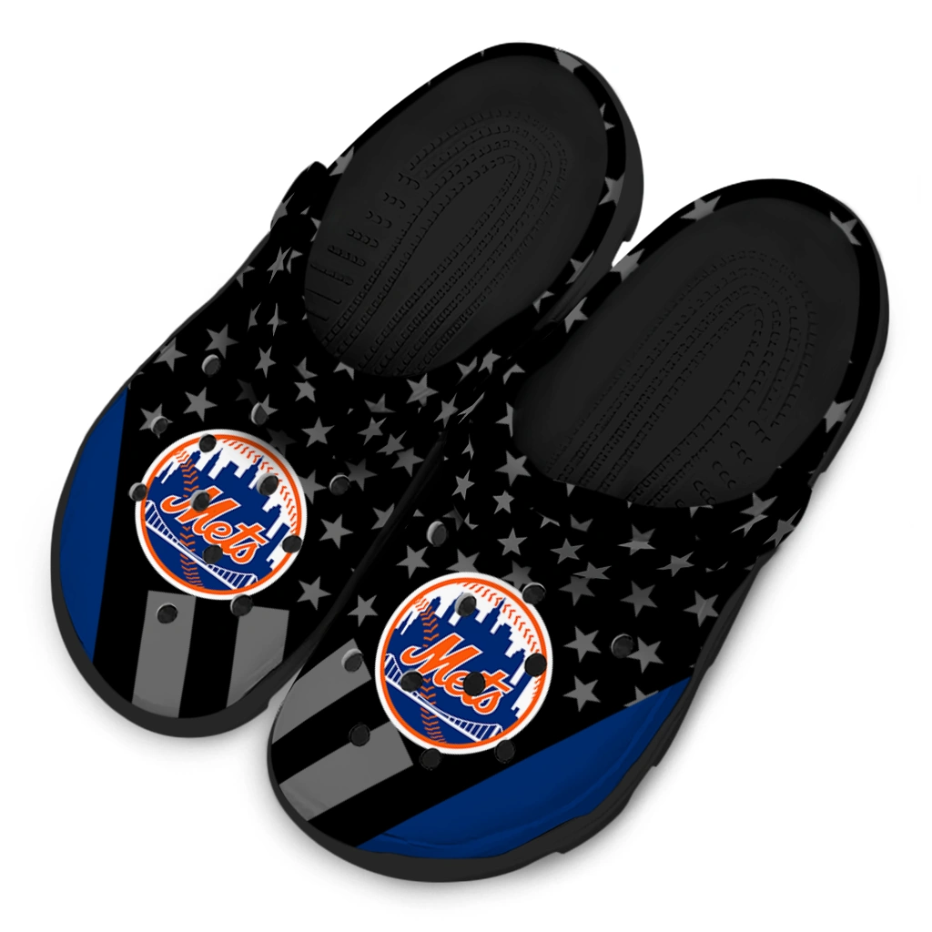 new-york-mets-stellar-stripes-theme-clogs-latest-model