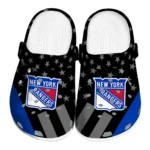 new-york-rangers-stellar-stripes-theme-clogs-best-selling