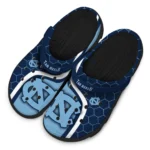 north-carolina-tar-heels-hexagon-grid-clogs-best-selling