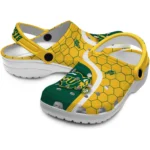 north-dakota-state-bison-hexagon-grid-clogs-best-selling