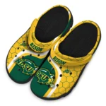 north-dakota-state-bison-hexagon-grid-clogs-best-selling