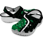 north-texas-mean-green-hexagon-grid-clogs-best-selling