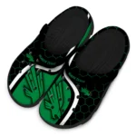 north-texas-mean-green-hexagon-grid-clogs-best-selling