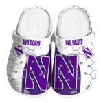 northwestern-wildcats-hexagon-grid-clogs-best-selling