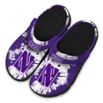 northwestern-wildcats-splatter-graphics-clogs-best-selling
