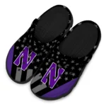northwestern-wildcats-stellar-stripes-theme-clogs-best-selling