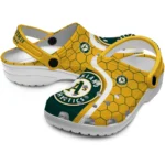 oakland-athletics-hexagon-grid-clogs-best-selling