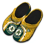 oakland-athletics-hexagon-grid-clogs-best-selling