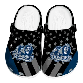 Old Dominion Monarchs Stellar Stripes Theme Clogs