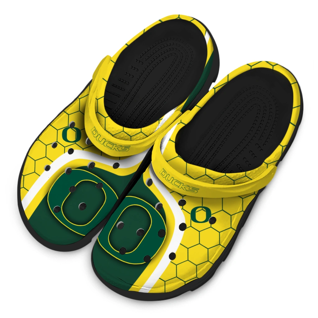 oregon-ducks-hexagon-grid-clogs-latest-model