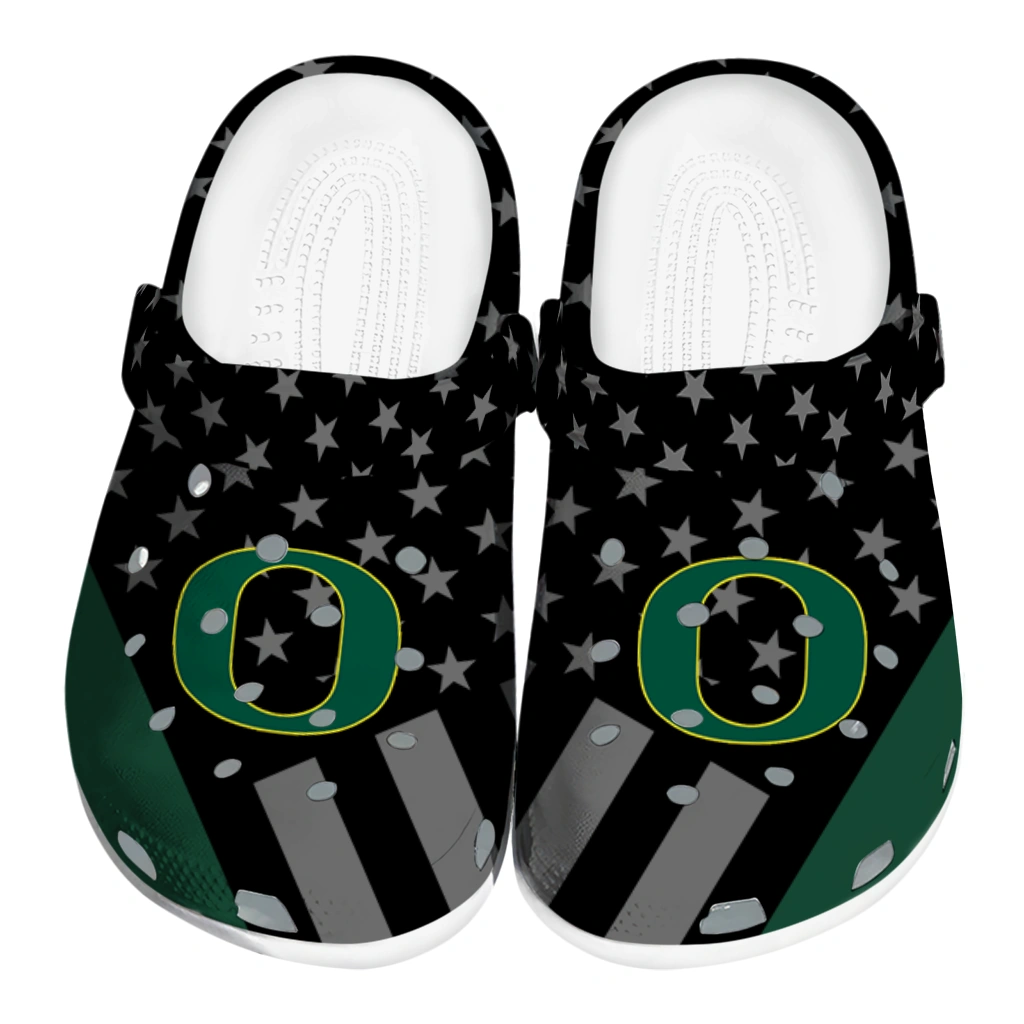 oregon-ducks-stellar-stripes-theme-clogs-best-selling oregon ducks stellar stripes theme clogs best selling