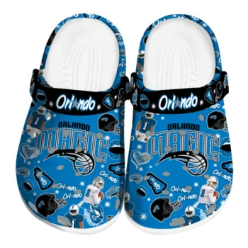Orlando Magic Football Icons Clogs