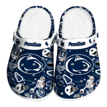 Penn State Nittany Lions Football Icons Clogs