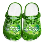 personalized-bud-light-dew-drops-green-clogs-best-selling-hey-clogs.webp
