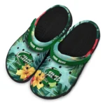 personalized-bud-light-hibiscus-paradise-green-red-clogs-best-selling-hey-clogs.webp