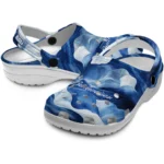 personalized-budweiser-abstract-waves-blue-white-clogs-best-selling-hey-clogs.webp