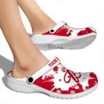 personalized-budweiser-splatter-initial-red-white-clogs-best-selling-hey-clogs.webp
