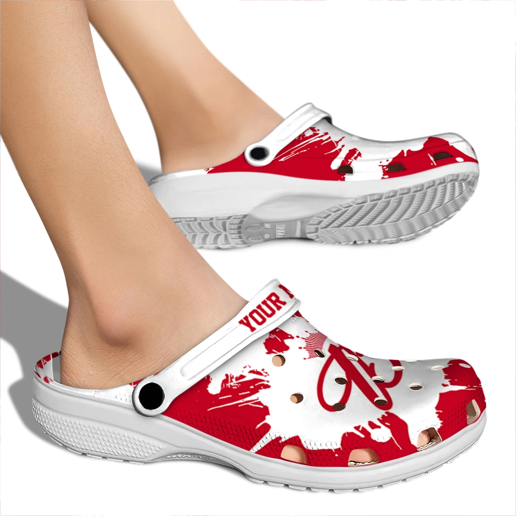 personalized-budweiser-splatter-initial-red-white-clogs-fashion-forward-hey-clogs.webp