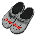 personalized-budweiser-stone-bowtie-gray-red-clogs-best-selling-hey-clogs.webp