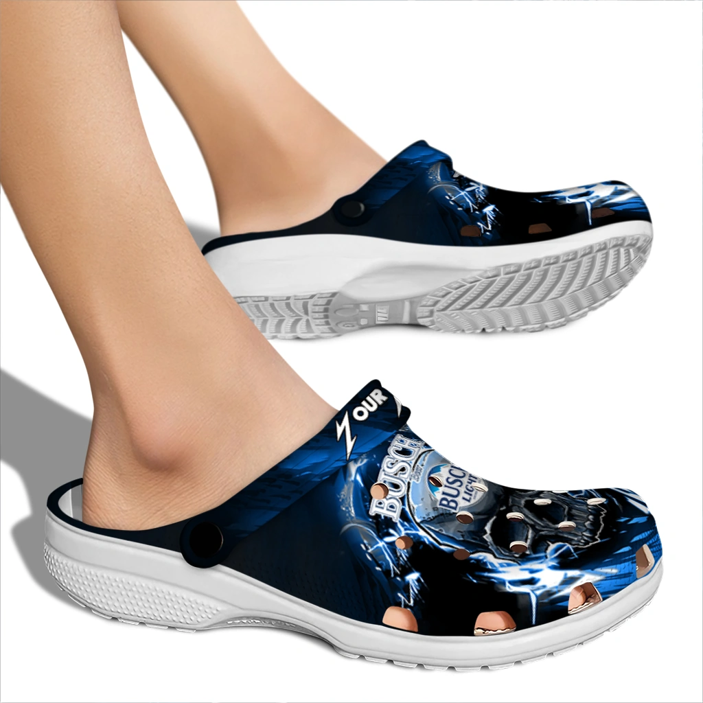 personalized-busch-light-paw-burst-blue-black-clogs-fashion-forward-hey-clogs.webp
