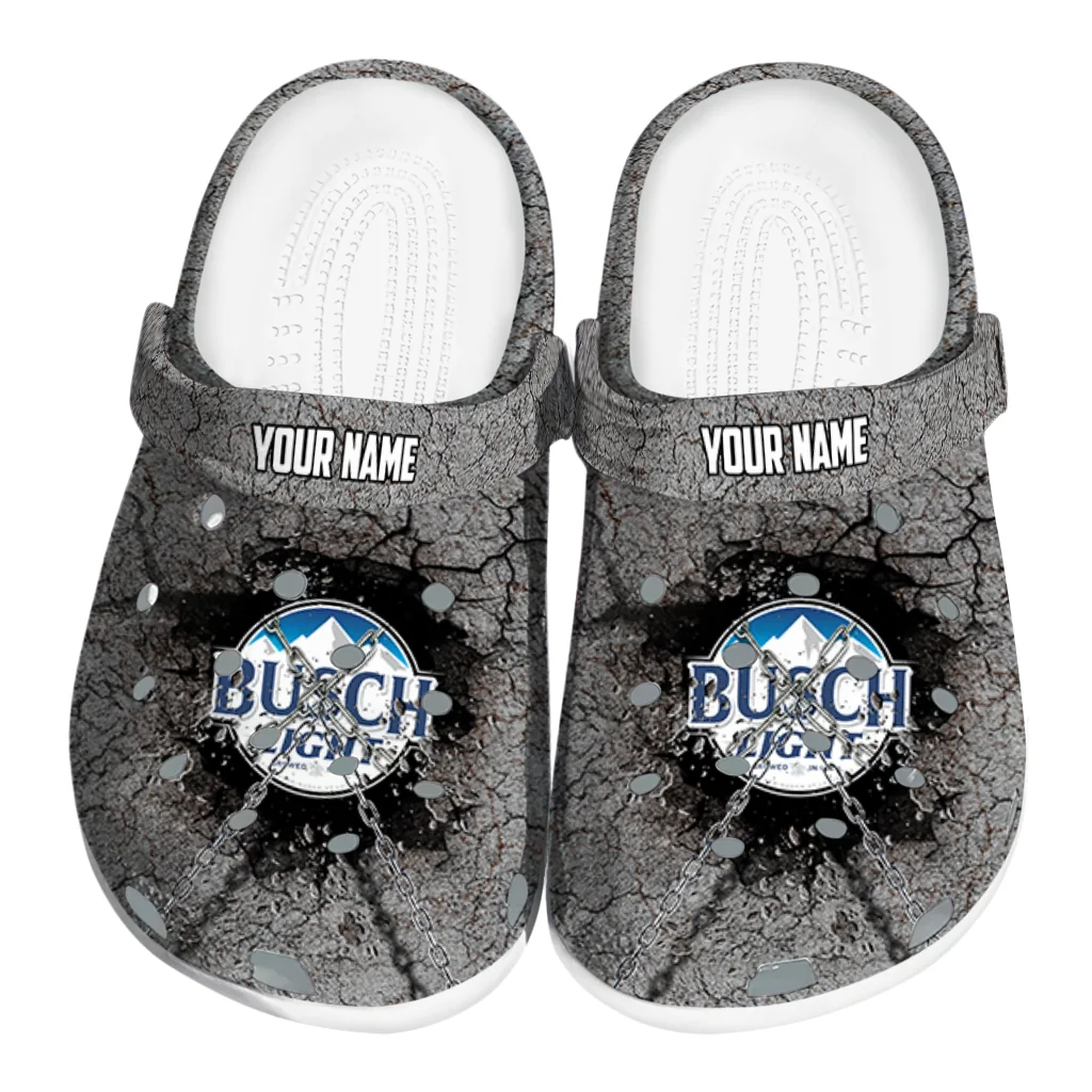 personalized-busch-light-stone-texture-gray-black-clogs-best-selling-hey-clogs.webp personalized busch light stone texture gray black clogs best selling hey clogs