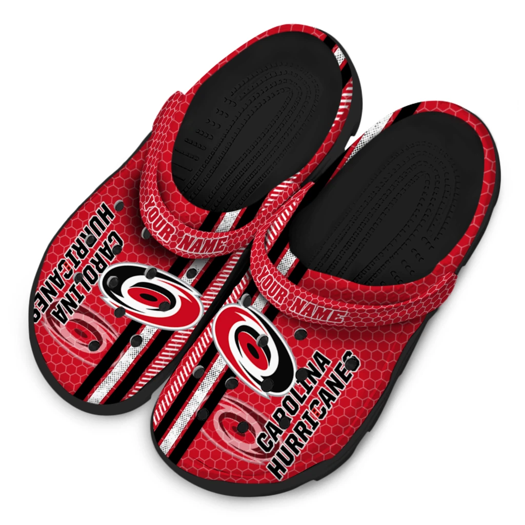 personalized-carolina-hurricanes-contrasting-stripes-clogs-latest-model