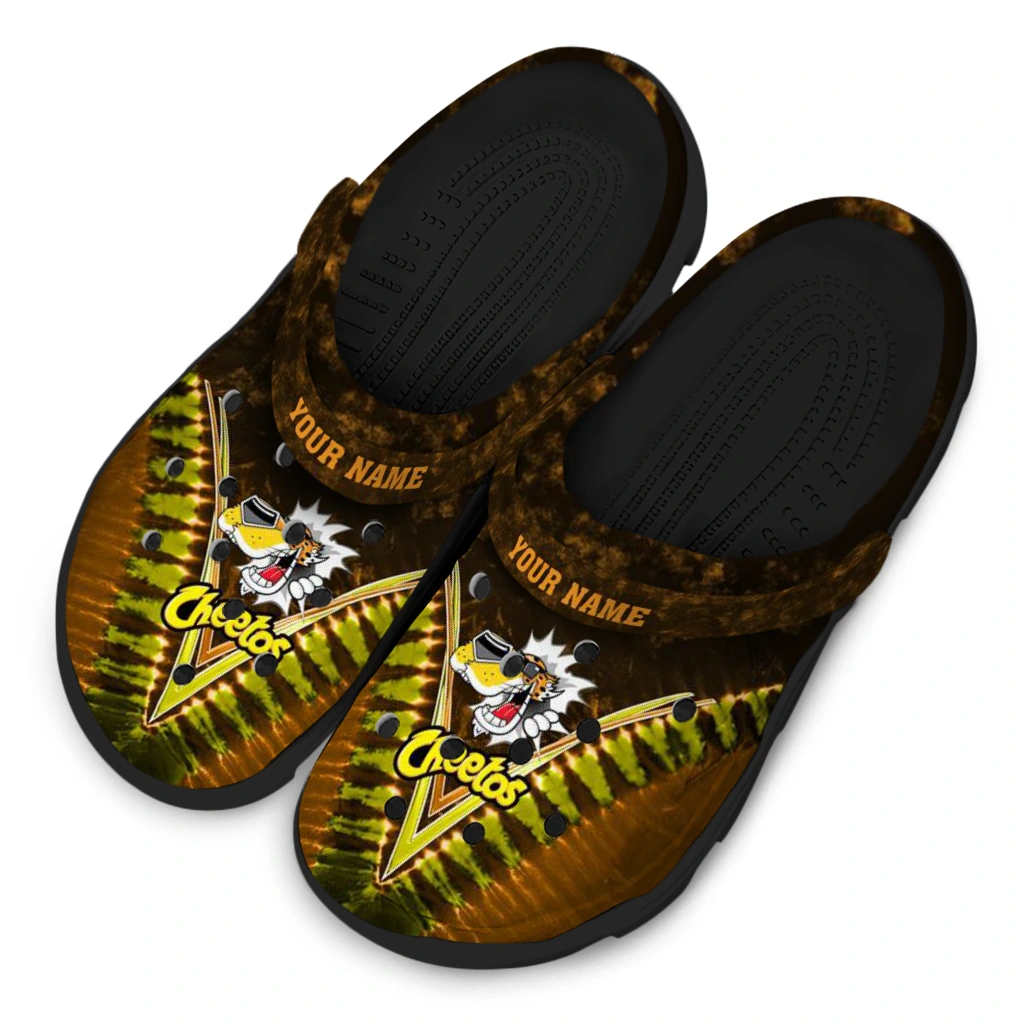 personalized-cheetos-cheetah-burst-brown-green-clogs-latest-model-hey-clogs.webp