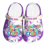 personalized-cinamon-toast-crunch-logo-splash-purple-clogs-best-selling-hey-clogs.webp