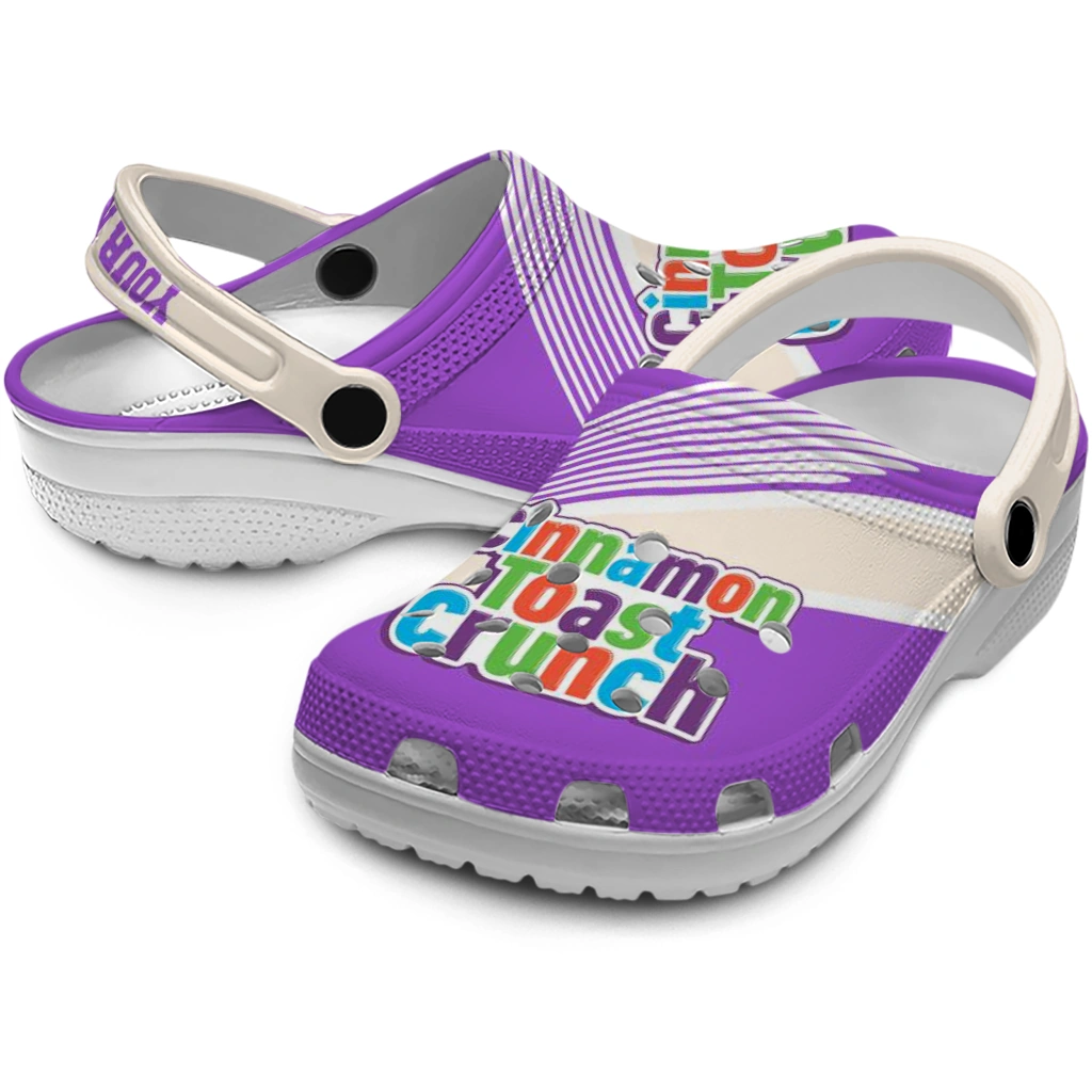 personalized-cinamon-toast-crunch-retro-text-purple-beige-clogs-high-quality-hey-clogs.webp