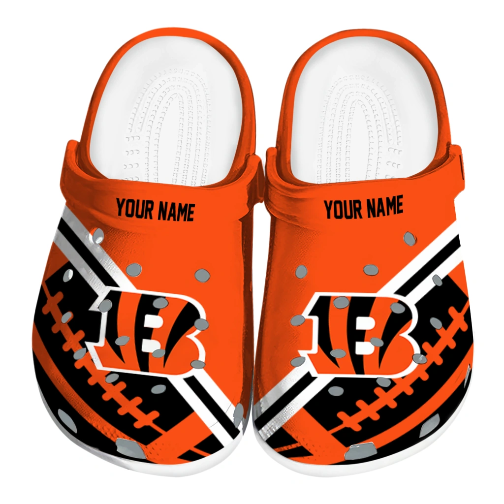 personalized-cincinnati-bengals-football-motif-clogs-best-selling personalized cincinnati bengals football motif clogs best selling