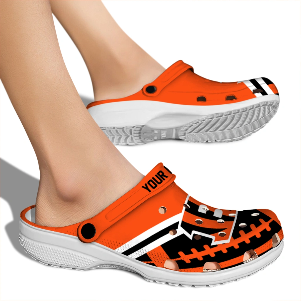 personalized-cincinnati-bengals-football-motif-clogs-fashion-forward