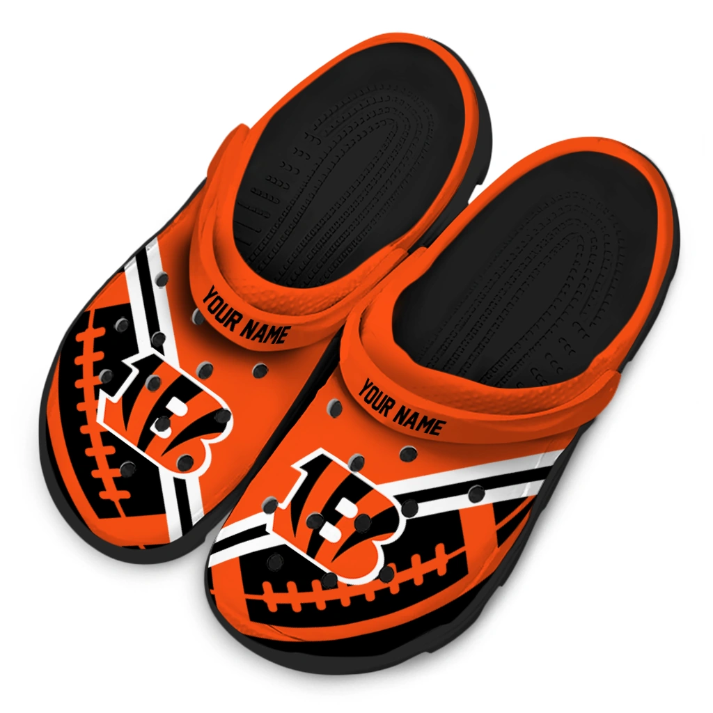 personalized-cincinnati-bengals-football-motif-clogs-latest-model