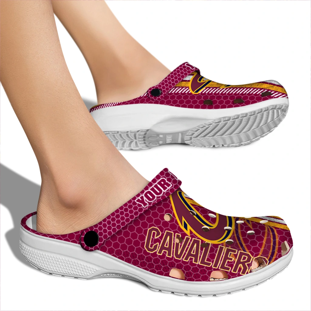 personalized-cleveland-cavaliers-contrasting-stripes-clogs-fashion-forward