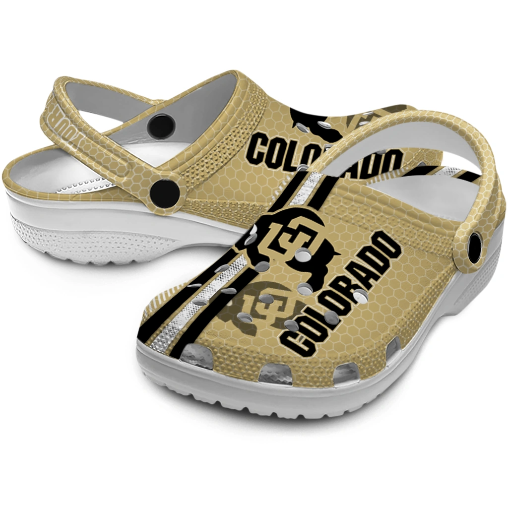 personalized-colorado-buffaloes-contrasting-stripes-clogs-high-quality