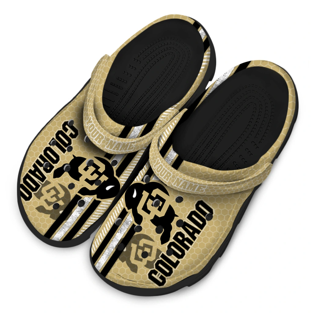 personalized-colorado-buffaloes-contrasting-stripes-clogs-latest-model