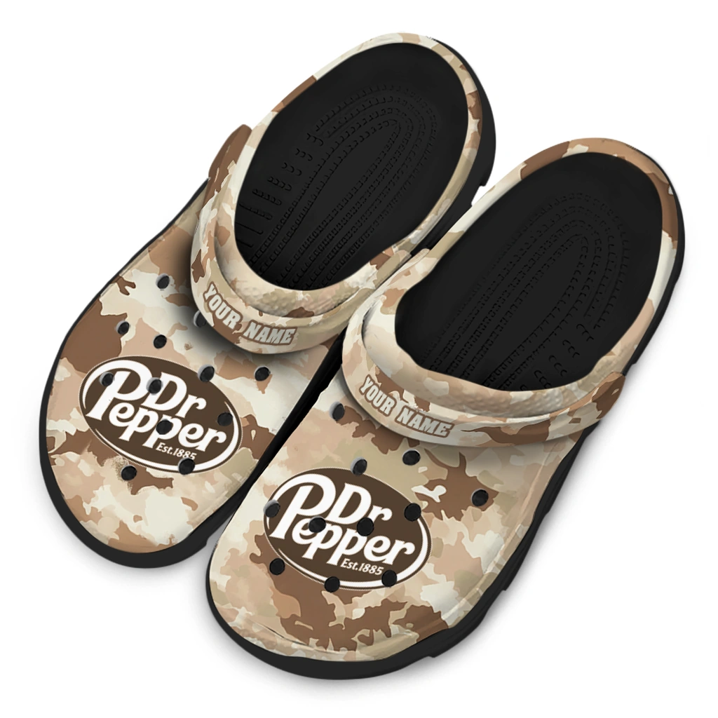 personalized-dr-pepper-beige-camouflage-beige-brown-clogs-latest-model-hey-clogs.webp