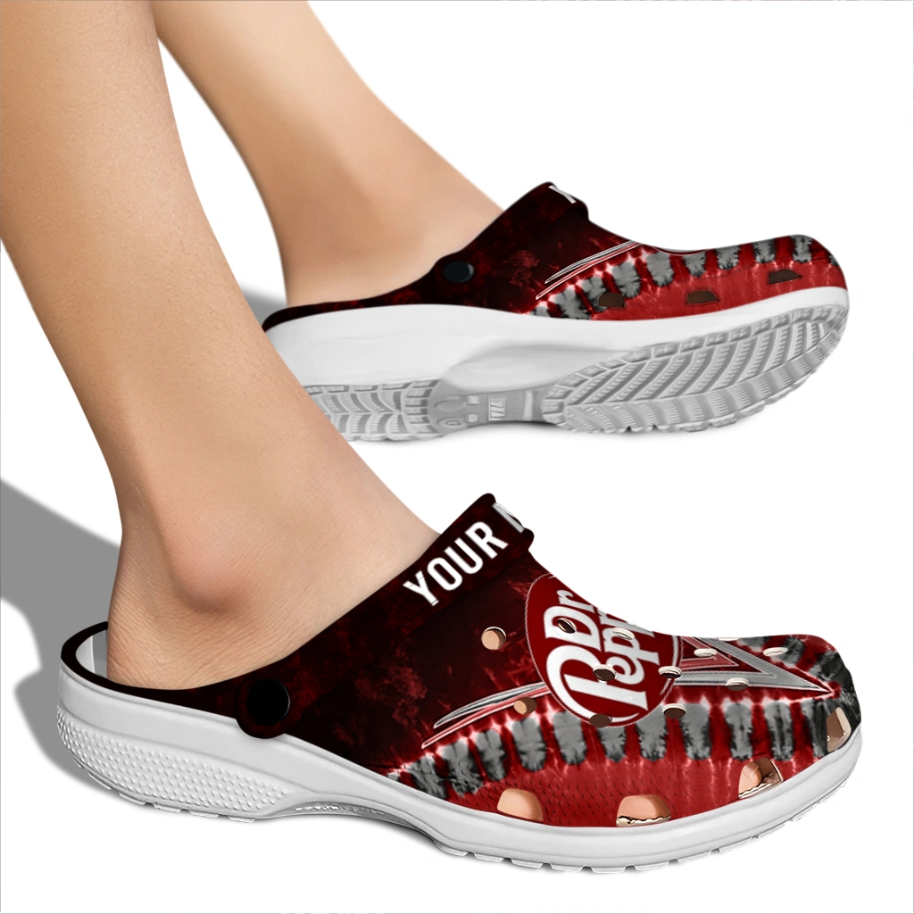 personalized-dr-pepper-chevron-red-black-clogs-fashion-forward-hey-clogs.webp